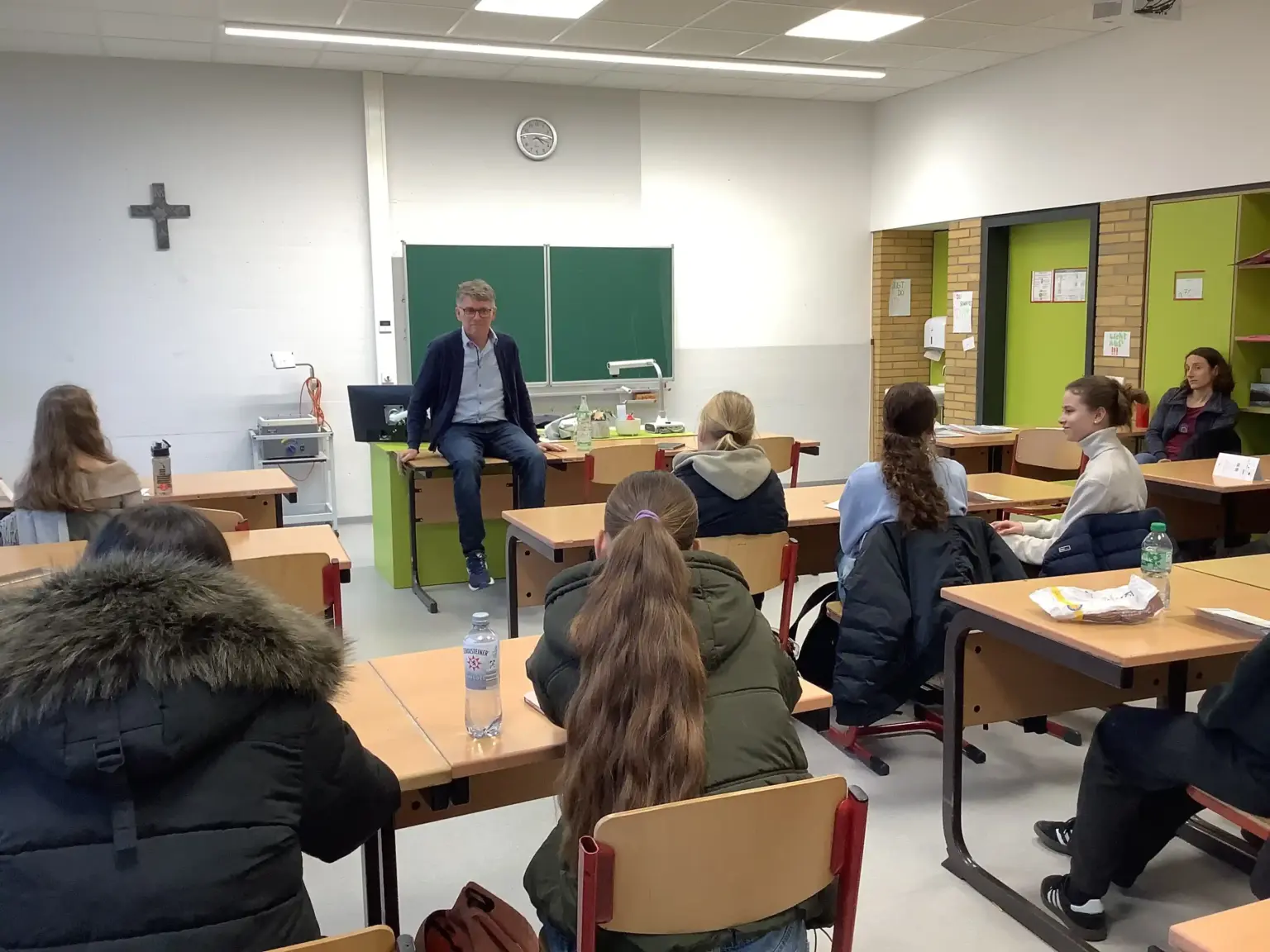 2026 01 Lender Gymnasium GK Besuch Mettenleiter